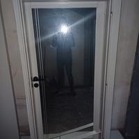 Porta con specchio da interno completa