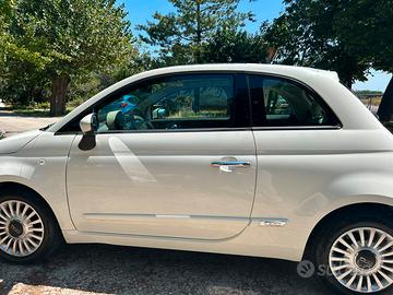 fiat 500 gpl lounge  bianca