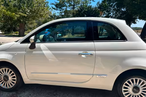 fiat 500 gpl lounge  bianca