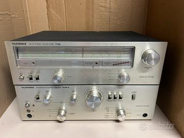 Amplificatore + Tuner Telefunken HI FI Stereo