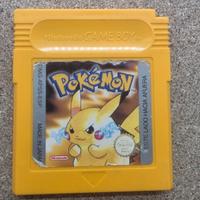 Pokemon Giallo Game Boy Cartuccia DMG-APSS-ESP