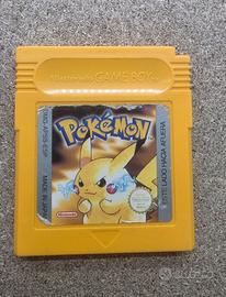 Pokemon Giallo Game Boy Cartuccia DMG-APSS-ESP