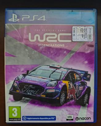 WRC GENERATIONS PS4