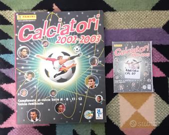album Calciatori 2002/03 completo +aggiornamenti 