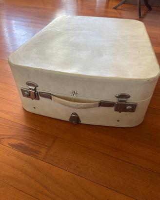 baule vintage panna
