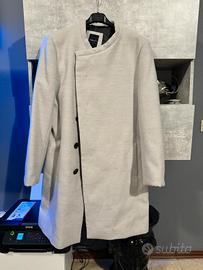 Cappotto grigio chiaro da uomo 