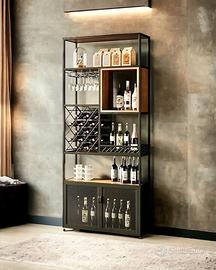 Arredo misura design moderno industrial stile casa
