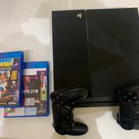 Sony Ps4 500gb + 2 DualShock + 4 giochi