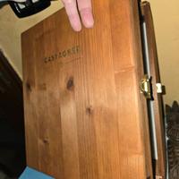 Cassetta porta liquori in legno