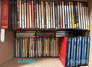 COLLEZIONE CD ROCK-CLASSICA-FOLK-ITALIANA-LATINA