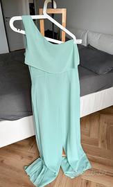 Tuta elegante turchese