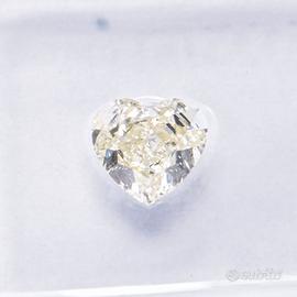 Diamante CUORE 0.84 ct - naturale - San Valentino