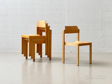 Sedie, Canto di Rainer Schell per Möbel Schlapp