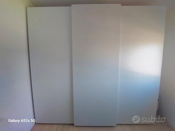 Armadio Bianco 3 Ante Scorrevoli 270 x 250 cm