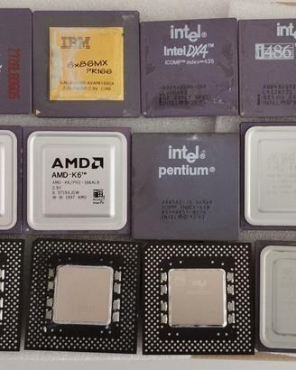 CPU Amd, Intel /Lotto Vintage