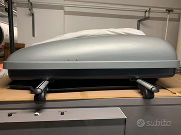 Box Baule Auto + Barre in Alluminio Menabò Brio XL