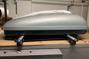 Box Baule Auto + Barre in Alluminio Menabò Brio XL