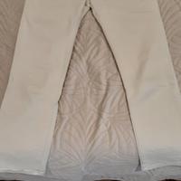 pantaloni color panna