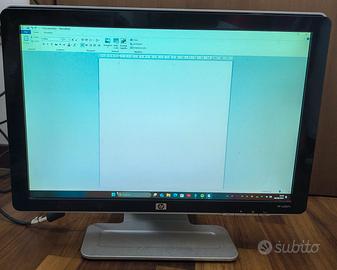 monitor hp w2007v Full HD con cavi