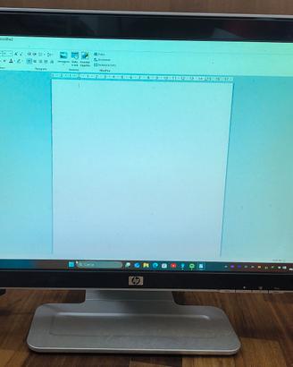 monitor hp w2007v Full HD con cavi