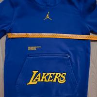 felpa Nike Lakers viola tg 10 anni