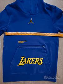 felpa Nike Lakers viola tg 10 anni