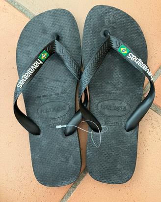 Havaianas nere originali nuove taglia 39/40