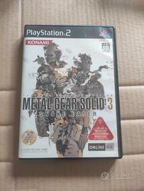 Metal Gear Solid 3 playstation 2 videogioco 