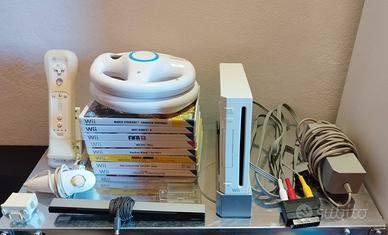 Nintendo Wii con giochi e accessori