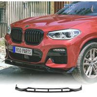 SPOILER LIP BMW X4 G02 18-21 LOOK M NERO LUCIDO