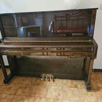 Pianoforte verticale, S. Ritter, marrone lucido