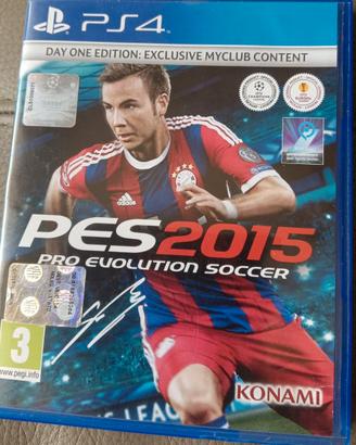 gioco ps4 Pes 2015