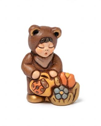 THUN Teddy Orsetto bimbo con innaffiatoio