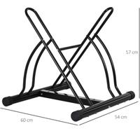 rastrelliera per bici mtb 2 posti. larghezza 6.5 