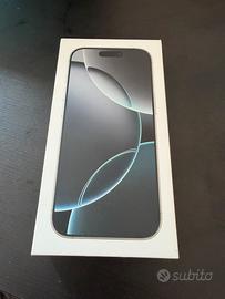 Iphone 16 pro 128 gb nuovo