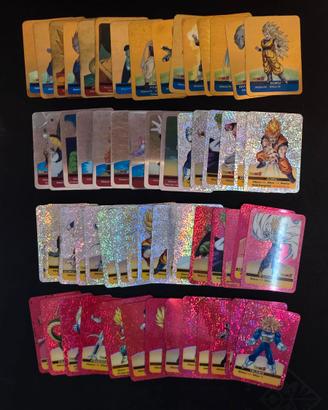 Lotto 88 lamincards dragonball Z (2006-2008)