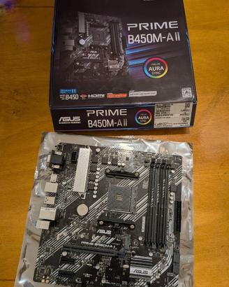Scheda Madre AMD AM4 ASUS Prime B450M-A II 5000