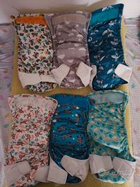 10 Pannolini Lavabili bambino Mio