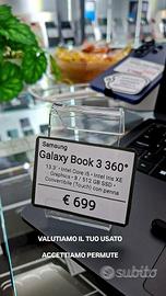 Samsung galaxy book 3 360 512gb/8