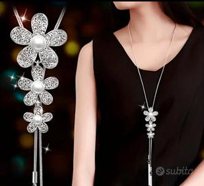 Margherite pendenti collana