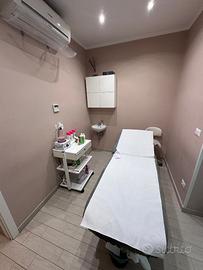 Cabina in centro estetico avanzato Appio Latino