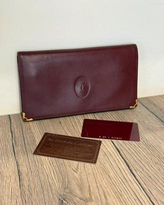Portafoglio must de Cartier Vintage