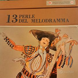 cofanetto vinile selezione 15 perle del melodramma