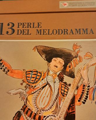 cofanetto vinile selezione 15 perle del melodramma