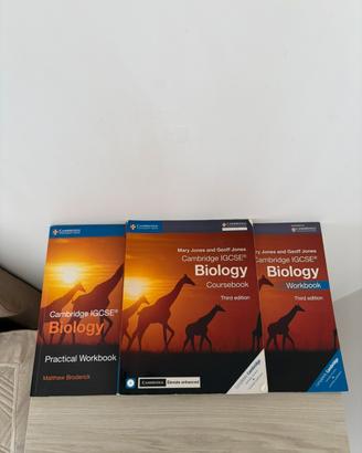 Cambridge IGCSE Biology (Coursebook + Workbooks)
