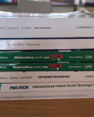 Libri 4° Anno Informatica e Telecomunicazioni