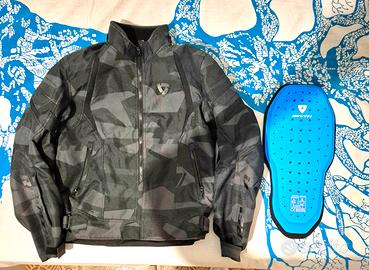 Giacca Moto REV'IT! Flare 2 + Paraschiena