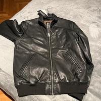 Bomboogie giacca di pelle nera