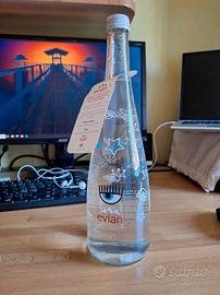 Bottiglia acqua Evian Chiara Ferragni