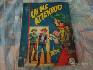 Tex vecchio spillato 200 lire 